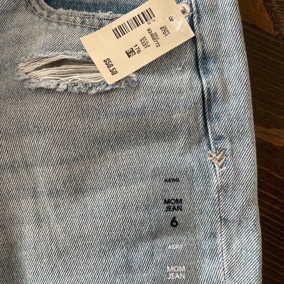 NWT - AERO Distressed Mom Jeans - Picture 3 of 5
